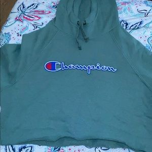 Cropped Champion Hoodie